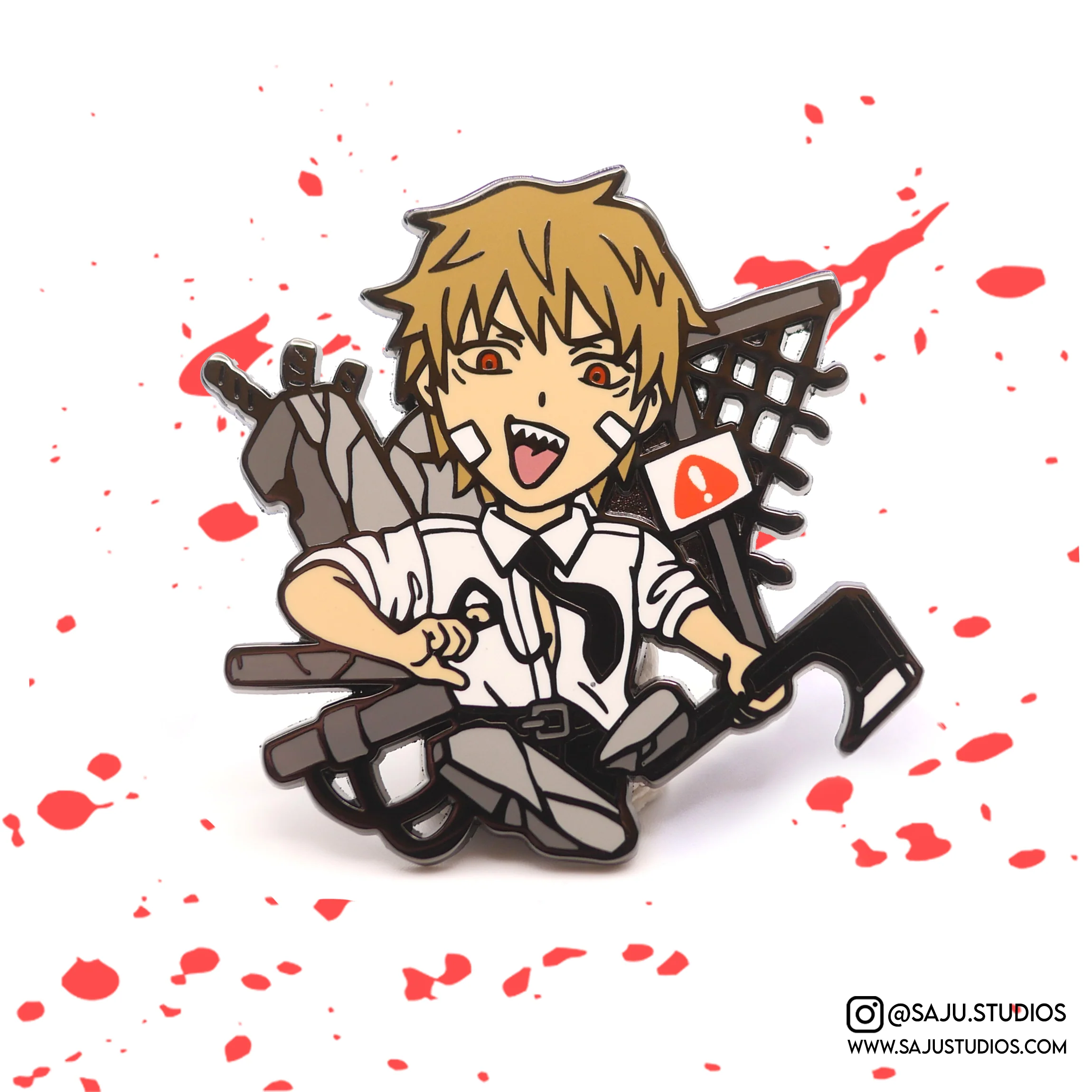 Chainsaw Enamel Pins - Image 7